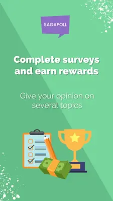 SagaPoll Paid surveys Africa android App screenshot 3